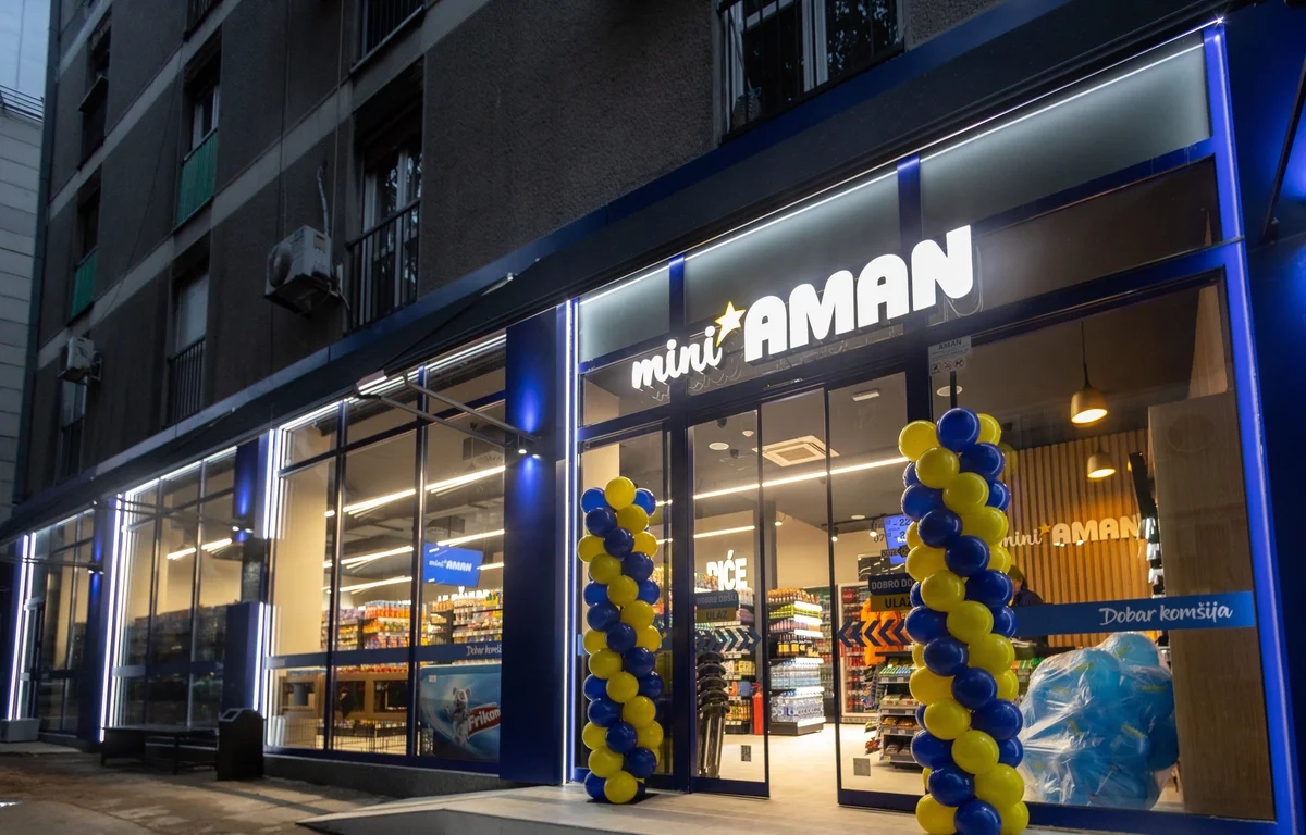 Srbija: Prvi Mini Aman odprli v Beogradu
