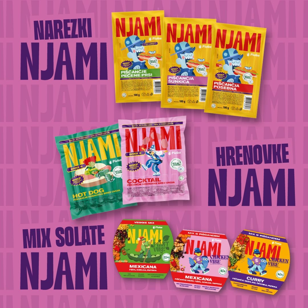Skupina Pivka - Delamaris predstavila nove izdelke Njami
