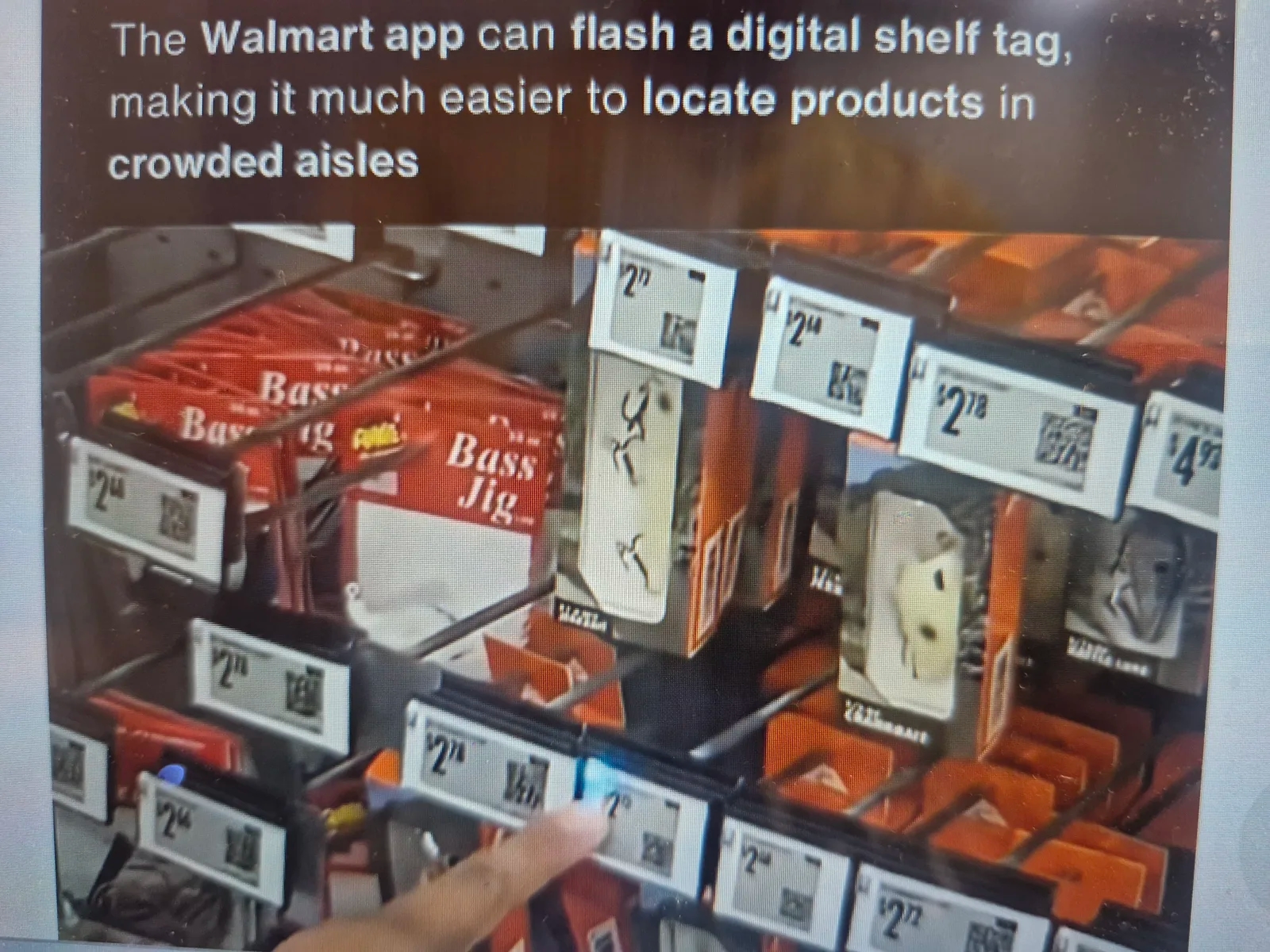 ZDA: Walmart kupcem s svetlobnimi signali pomaga najti izdelke