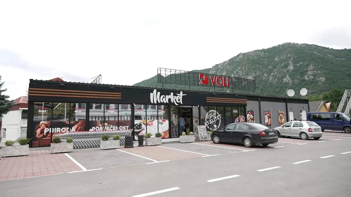 Črna gora: Voli market od danes tudi v Plužinah