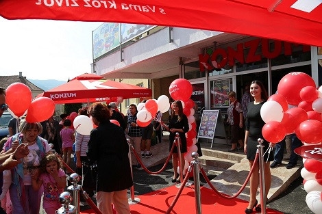 Konzum odprl prodajalno v Goraždu na Višegradski