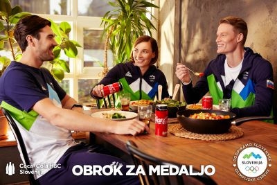 "Obrok za medaljo" je kampanja OKS – ZŠZ in Coca Cole