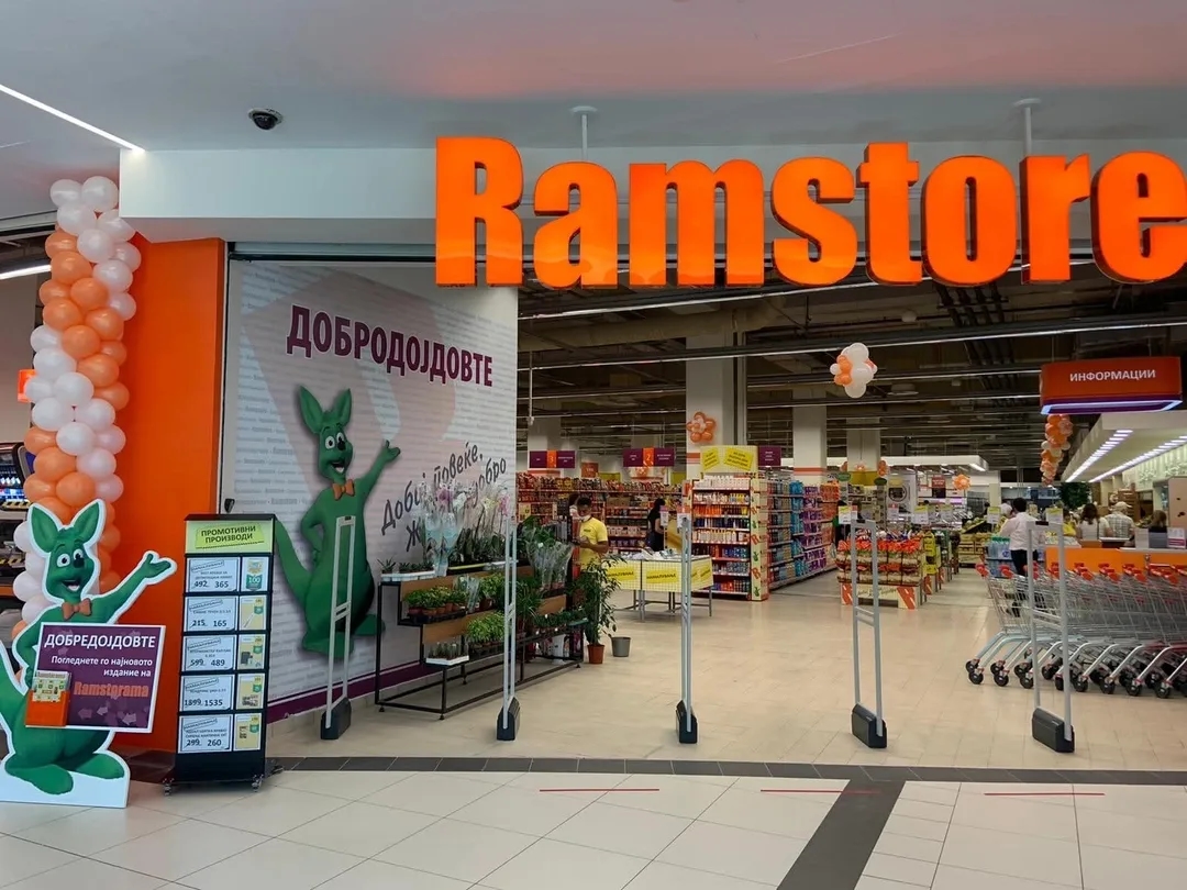 Severna Makedonija: Ramstore prenavlja supermarket v skopskem City Mallu, odprtje 1. novembra