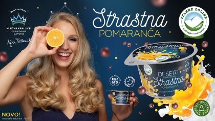 Mlekarna Celeia jeseni z novim (kraljičinim) desertom