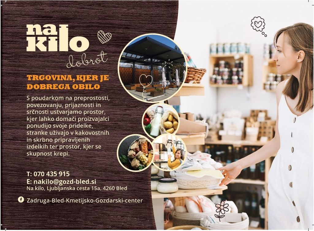 Na Bledu odprli trgovino brez embalaže:"Na kilo"