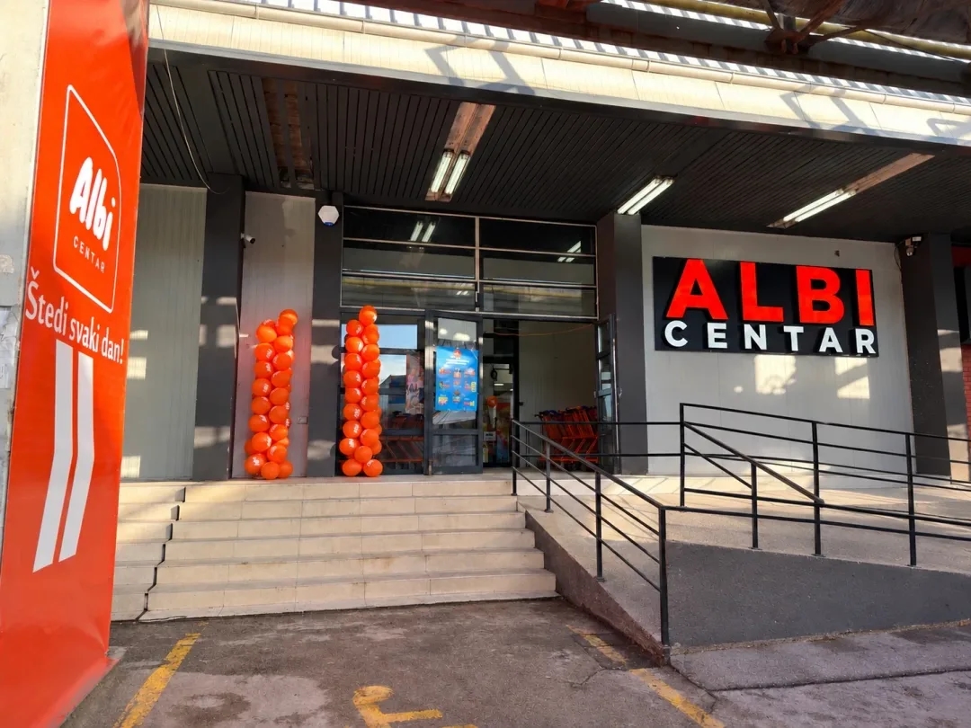 Srbija: Albi odprl novo trgovino v Nišu
