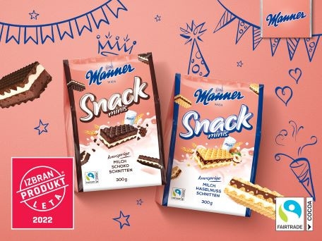 Manner prejemnik prestižnega naziva Izbran produkt leta 2022