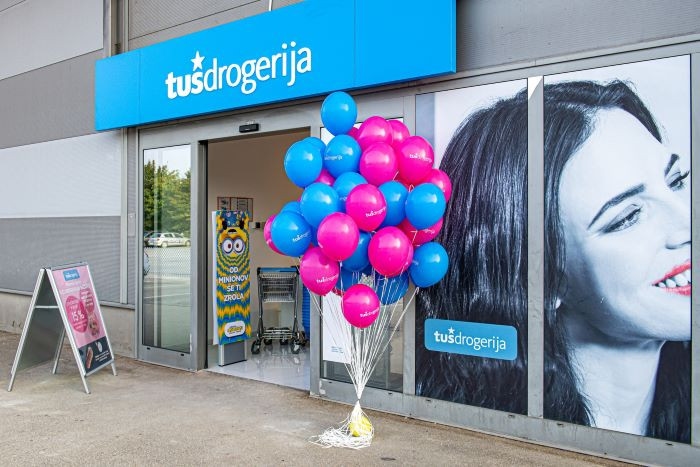 Tuš drogerija Beltinci odslej v novi podobi