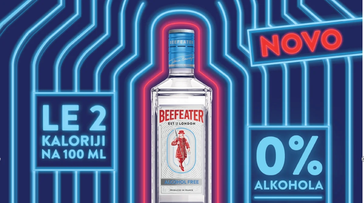 PROMOCIJSKO SPOROČILO: Nov brezalkoholni gin BEEFEATER 0.0