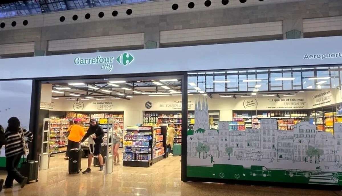 Španija: Carrefour je odprl prvo trgovino na letališču