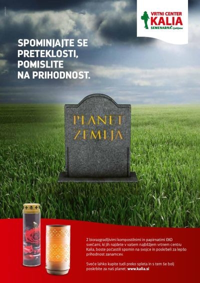 ZANIMIVOST: SLO razgradljiva sveča – namesto v smeti, nazaj v naravo