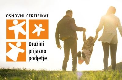 Hoferju priznanje za družini prijazno podjetje