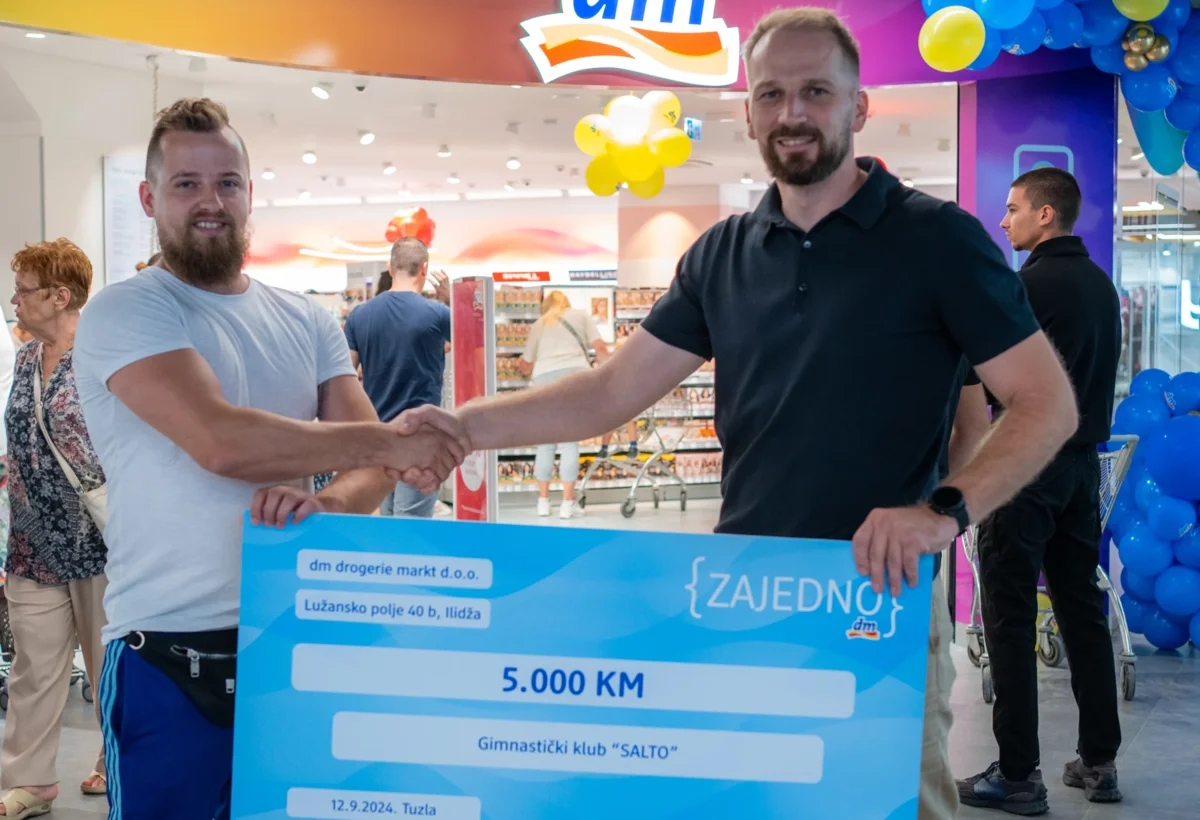 Bosna in Hercegovina: V Tuzli odprli prenovljeno dm prodajalno