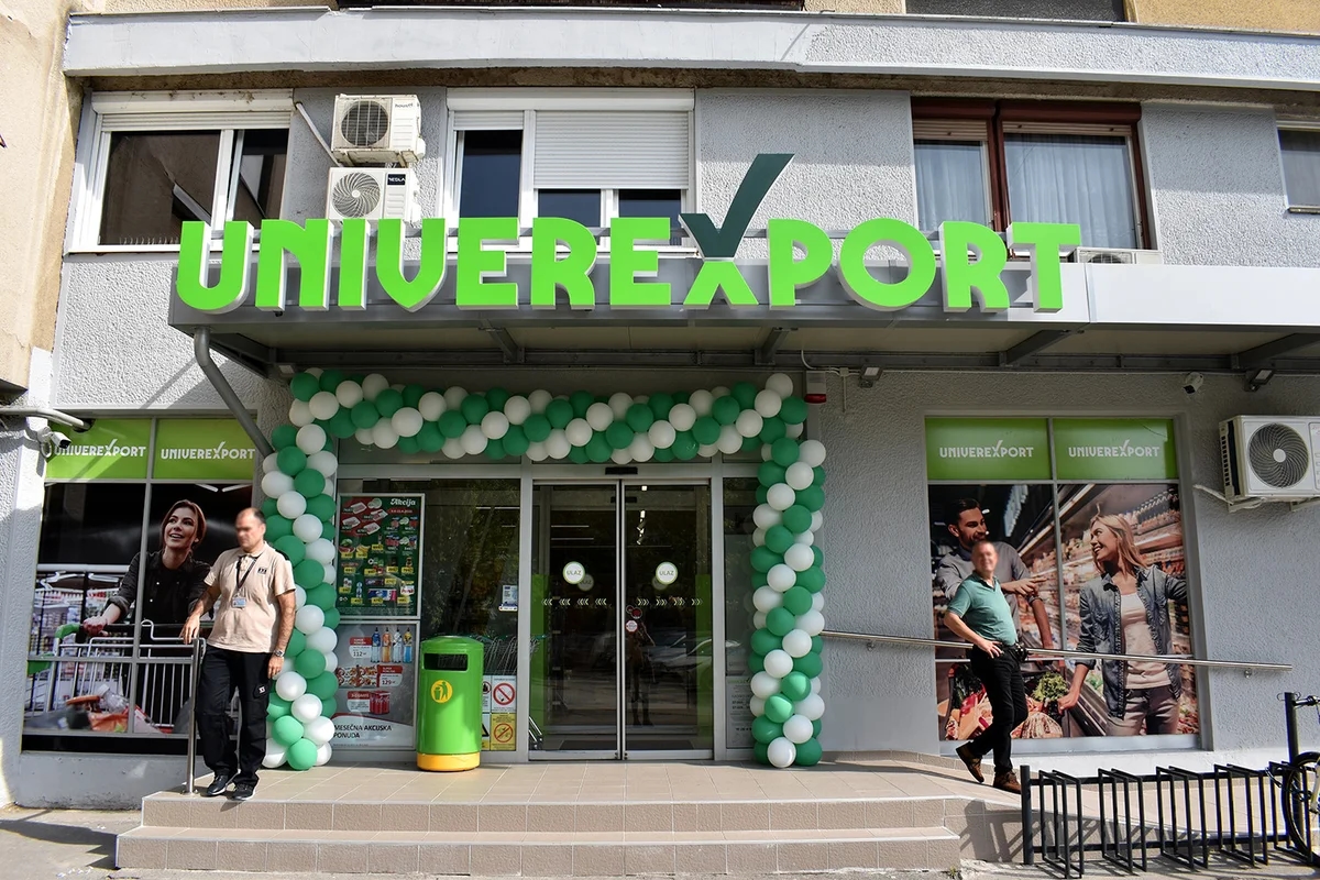 Srbija: Ponovno odprli prenovljen Univerexportov objekt v Novem Sadu