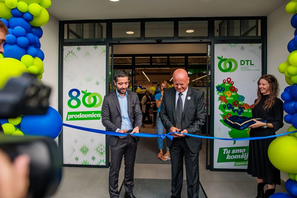 Srbija: DTL je odprl trgovino št.800, ki se nahaja v Kragujevcu