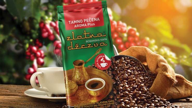 Nova kava iz Vispaka je temno pečena Zlatna džezva