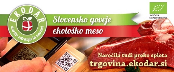 Ekodar postaja uspešna znamka ekološkega mesa