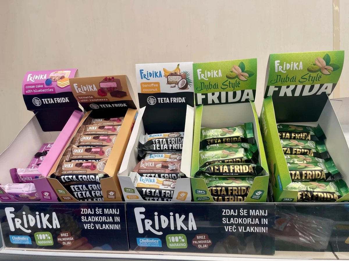 PROMOCIJSKO SPOROČILO: Teta Frida z linijo Dubai Style osvaja police po vsej Sloveniji