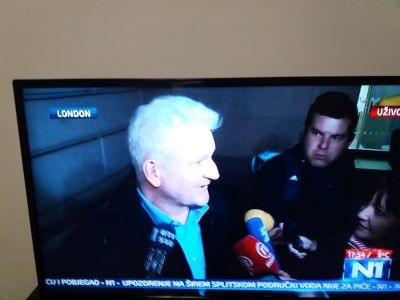 Ivica Todorić uživa (angleško) svobodo 