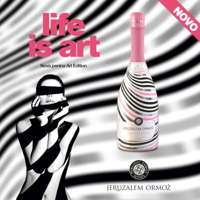 Puklavec Family Wines z Rose vinom in aromatično penino Art Edition