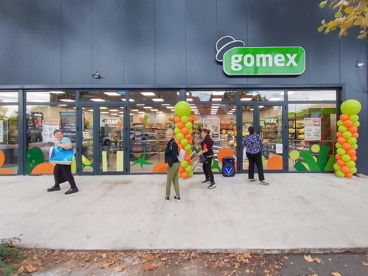 Srbija: Nov market Gomexa v Azanji