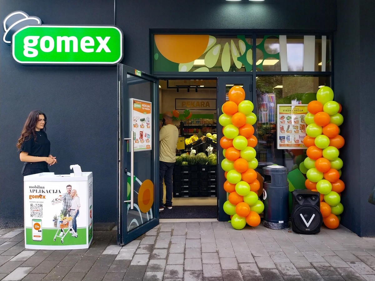 Srbija: Nova Gomexova marketa v Kragujevcu in Futogu ter prenovljen v Novem Sadu