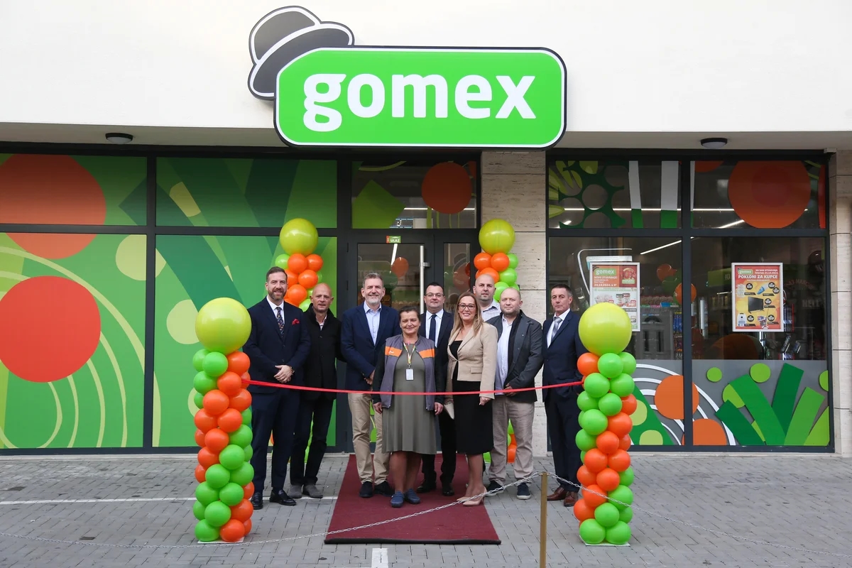 Srbija: Gomex je odprl prvo trgovino v Novem Pazarju