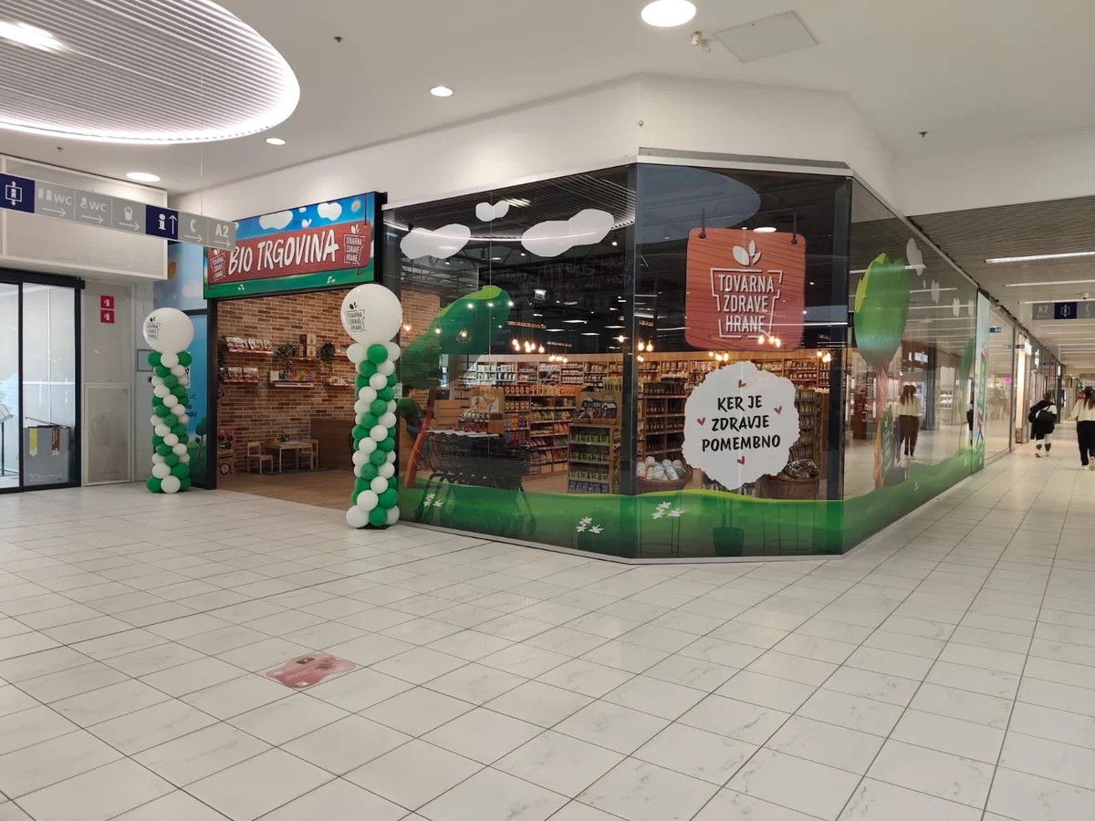 Hrvaška veriga Tovarna zdrave hrane odprla (prvo)  trgovino v Ljubljani