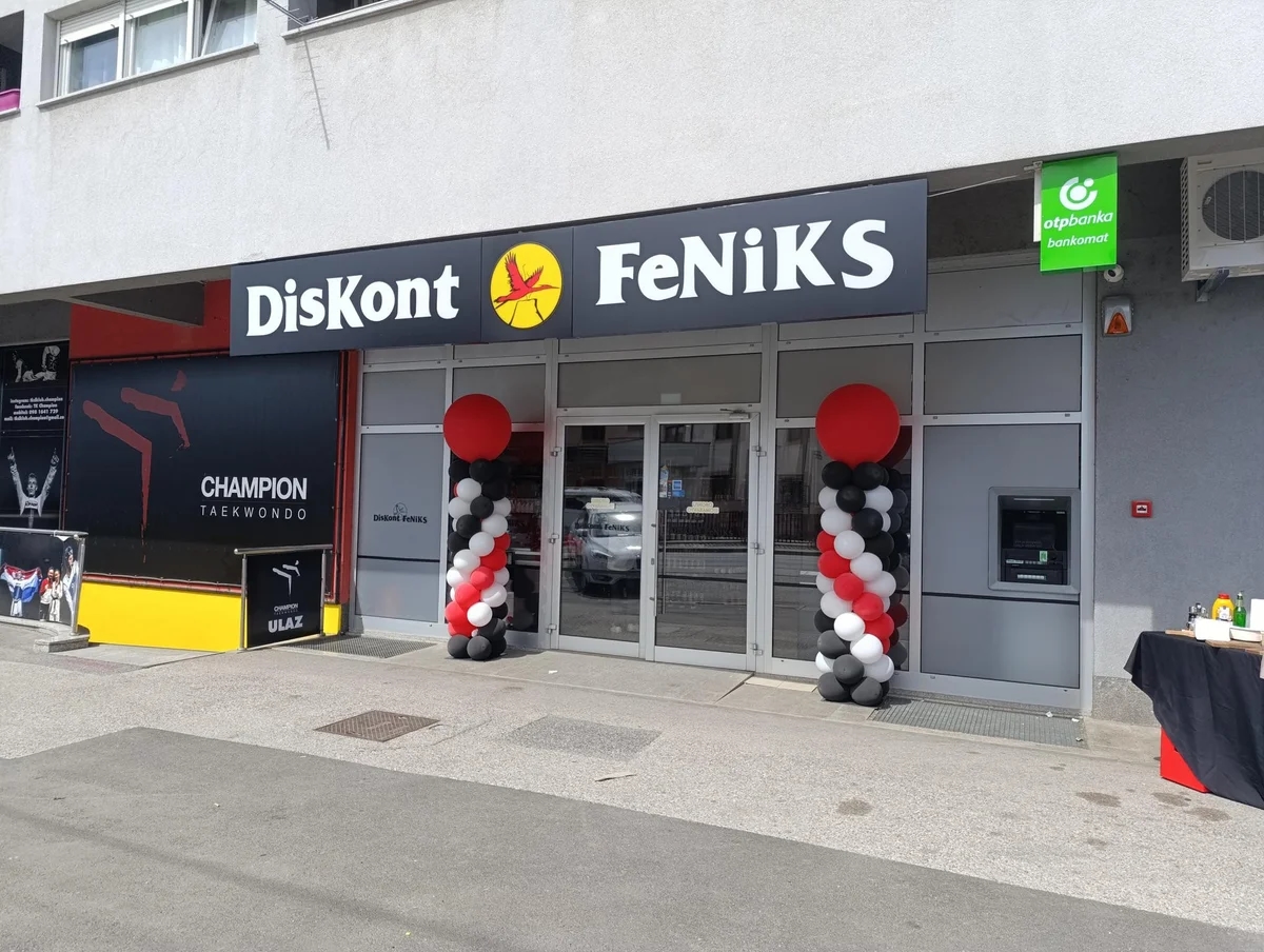 Hrvaška: V Zagrebu so odprli dva nova diskonta Feniks