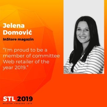 Jelena Domović v strokovni žiriji "Spletni trgovec leta 2019"