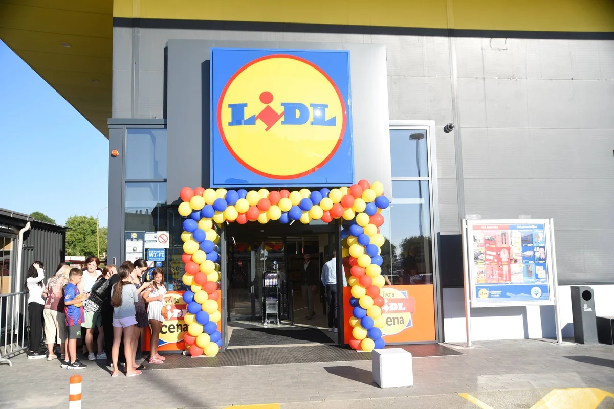 Srbija: Lidl je odprl 80. objekt v državi