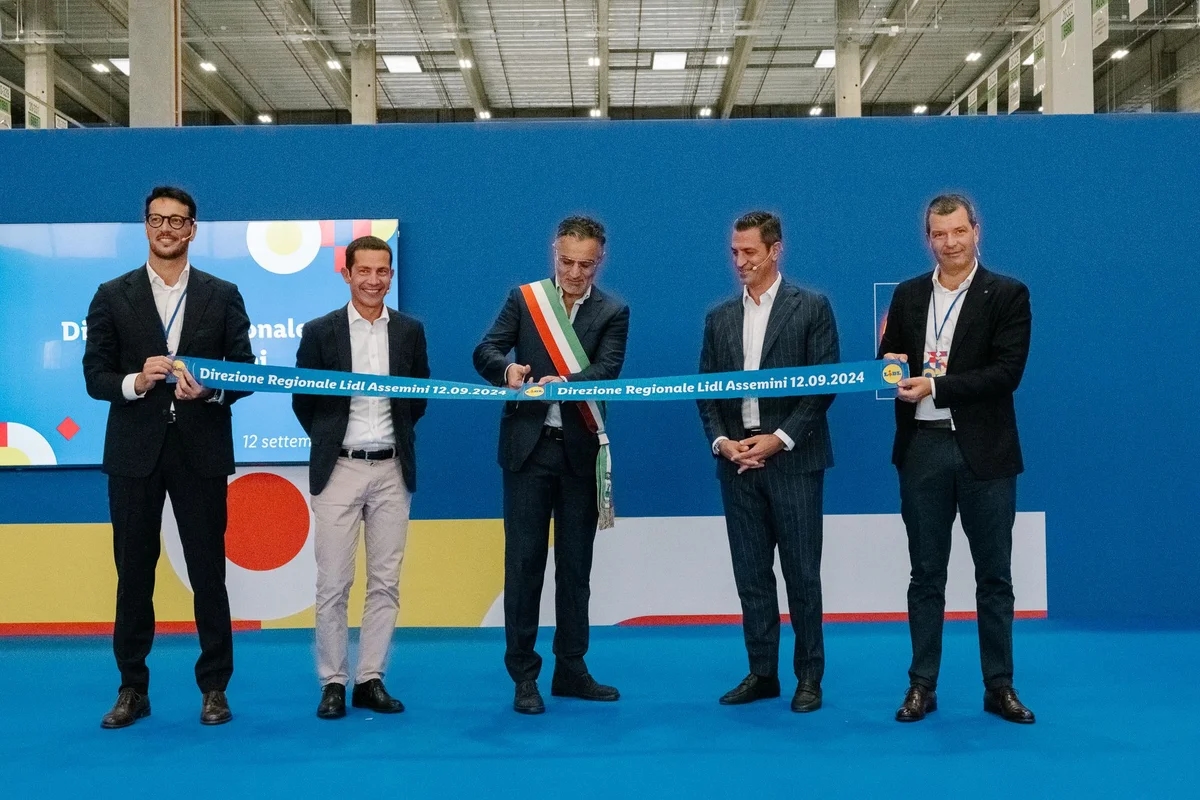 Italija: Lidl je odprl prvi distribucijski center na Sardiniji