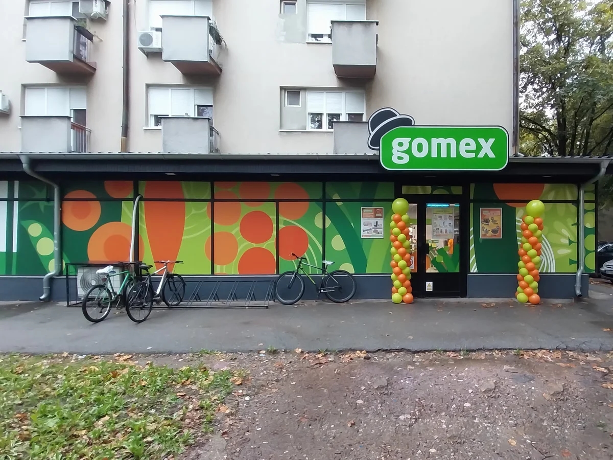 Srbija: Nov objekt Gomexa v Somboru in prenovljen  v Zrenjaninu