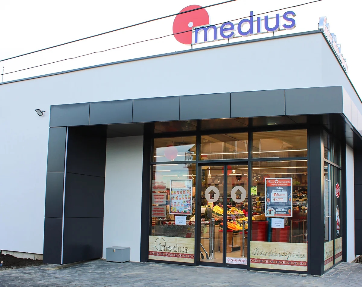 Srbija: Nova trgovina Medius v Stari Pazovi
