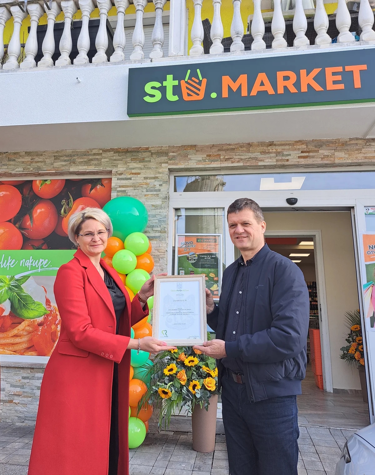 Nova trgovina Stu.Market v Radljah ob Dravi