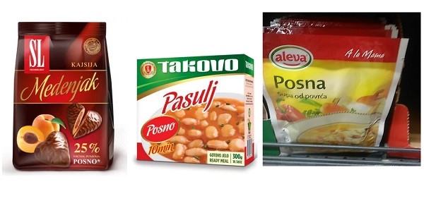 Ministrstvo sprejelo pravila za označevanje z napisom "posno"