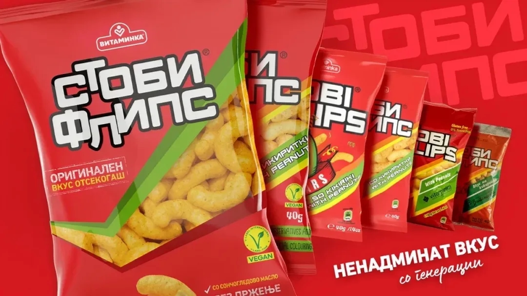 Severna Makedonija: Vitaminka predstavila novo podobo Stobi Flipsa