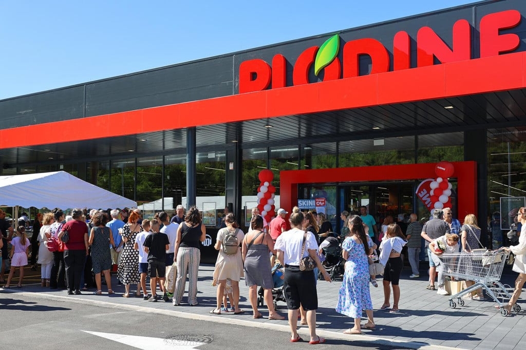 Hrvaška: Ston ima novo trgovino Plodine in največji supermarket z najbogatejšo ponudbo