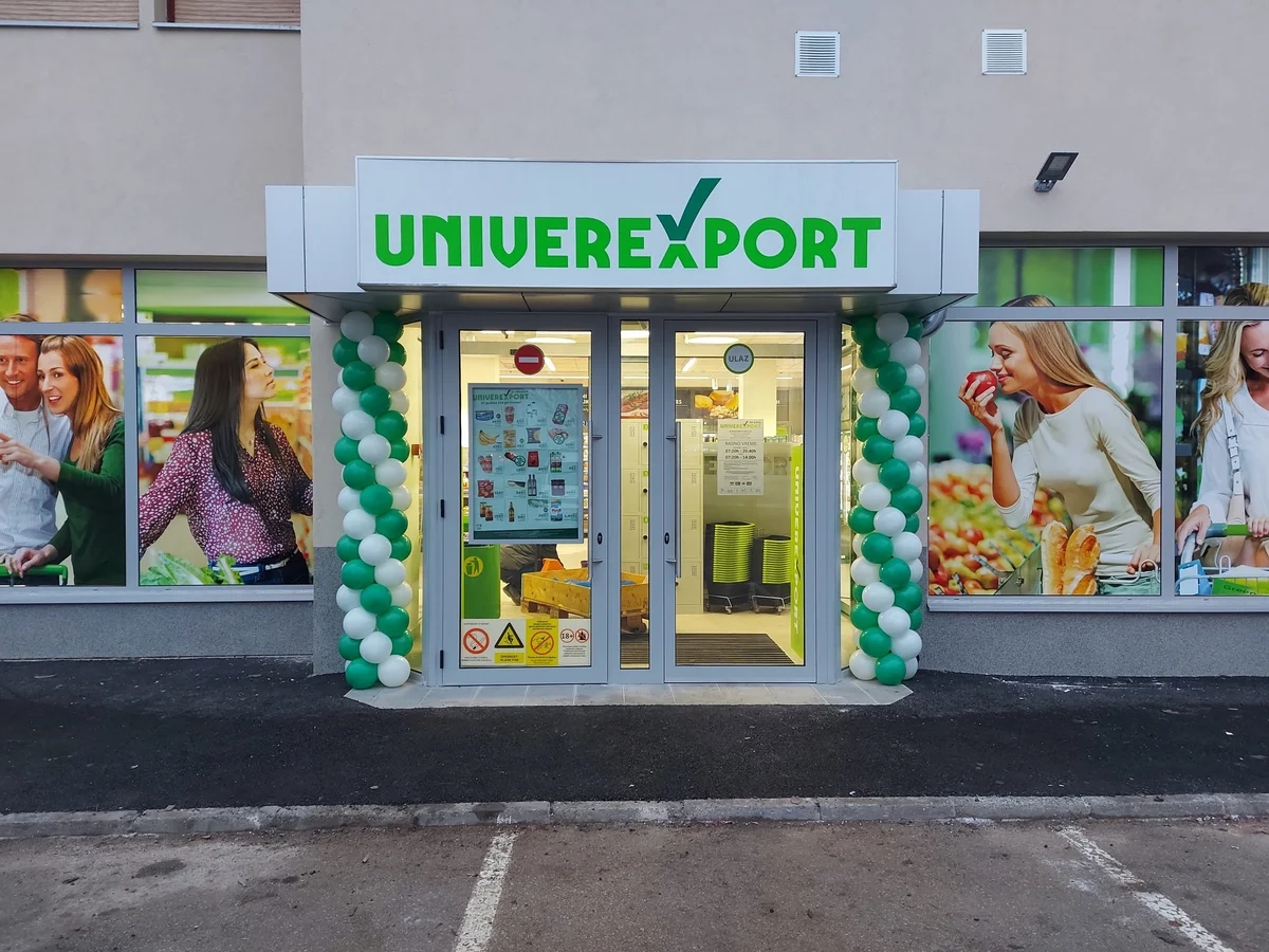 Srbija: Prenovljeni Univerexport v Subotici odprl vrata potrošnikom