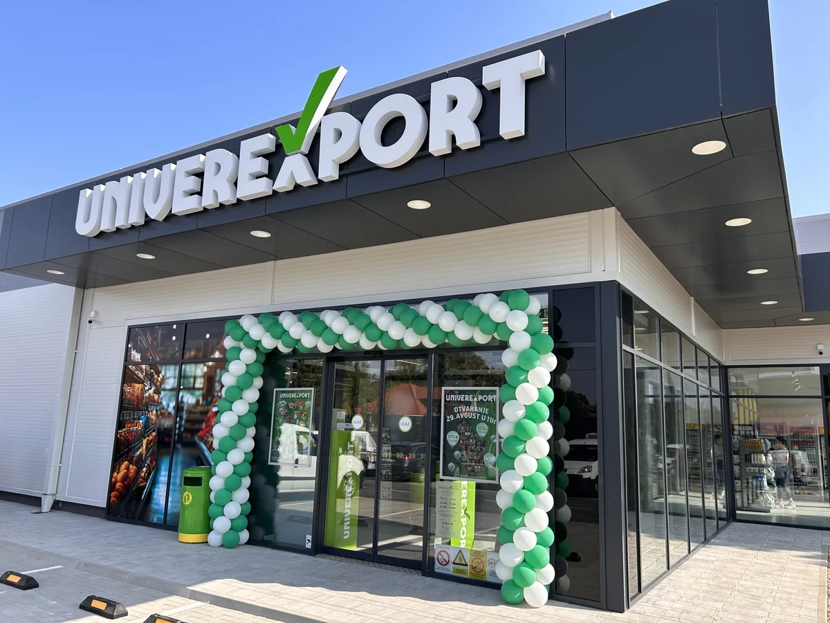 Srbija: Odprli trideseti Univerexportov objekt v Subotici