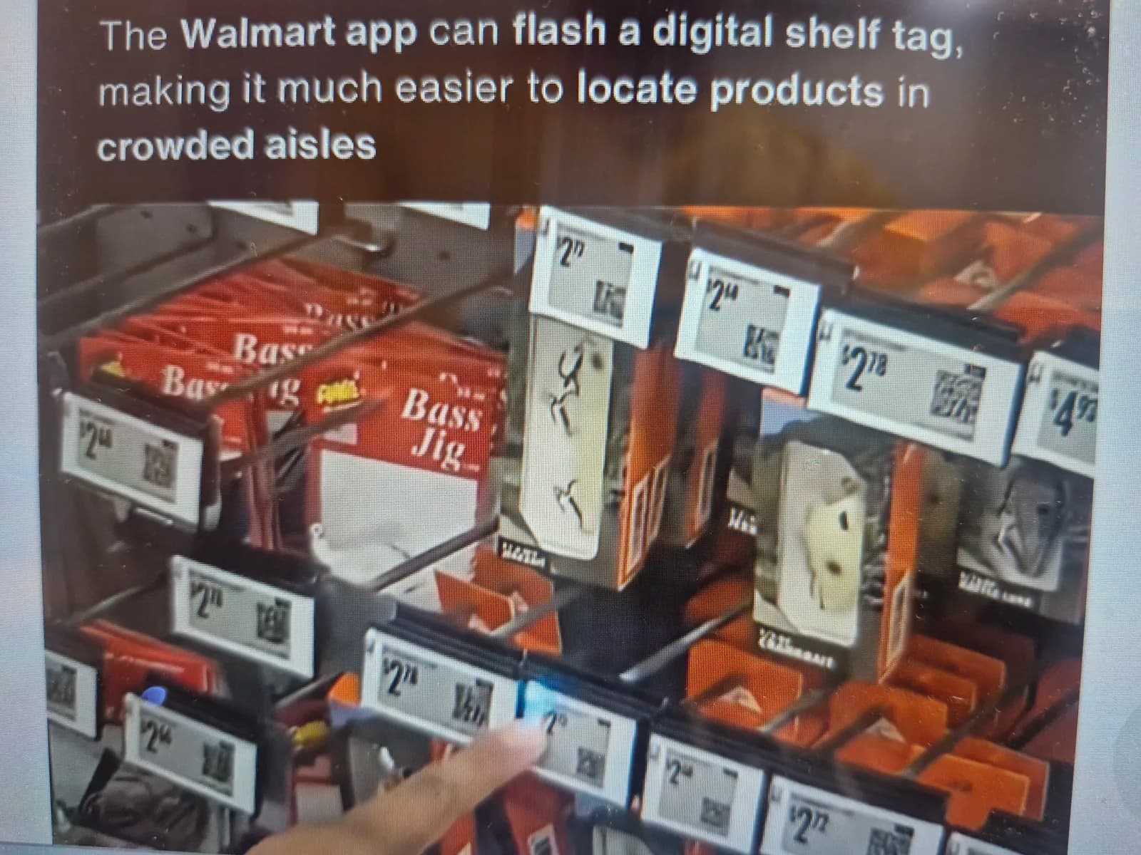ZDA: Walmart kupcem s svetlobnimi signali pomaga najti izdelke