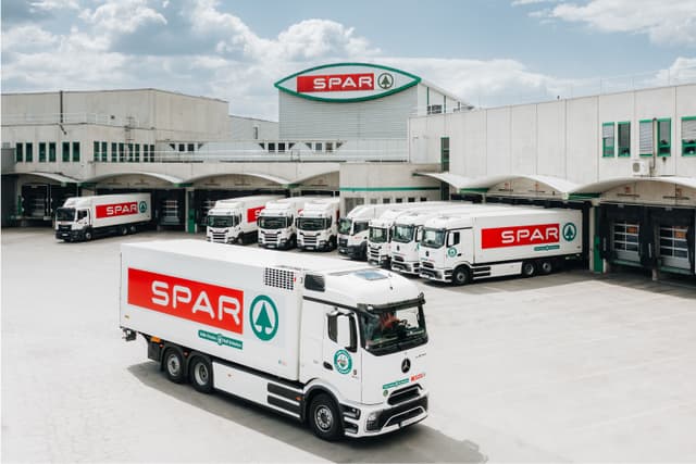 Avstrija: Spar vlaga v podnebju prijazno logistiko z električnimi tovornjaki
