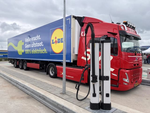 Nizozemska: Lidl do leta 2027 prehaja na 100-odstotno električno floto