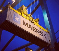 Danska: Ladjarska družba Maersk se pripravlja na nadaljevanje plovb po Rdečem morju
