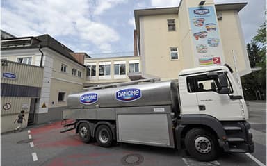 Francija: Danone v tretjem četrtletju s štiriodstotno primerljivo rastjo prodaje
