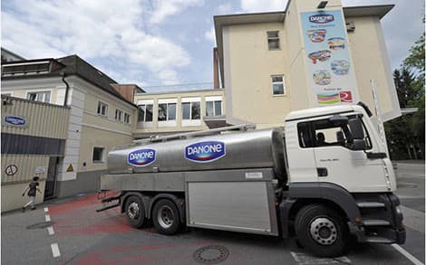 Francija: Danone v tretjem četrtletju s štiriodstotno primerljivo rastjo prodaje
