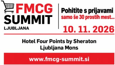 6. FMCG Summit INSTORE Ljubljana, 10. november 2026: Samo še 30 prostih mest