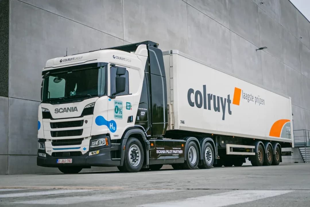 Belgija: Colruyt Group preizkuša tovornjake na vodik