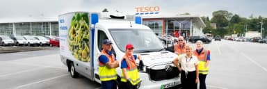 Združeno kraljestvo: Tesco podvojil floto električnih dostavnih vozil