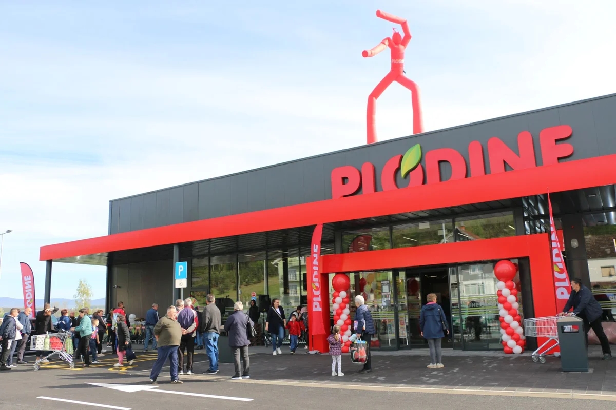 Hrvaška:V Pleternici odprli nove Plodine